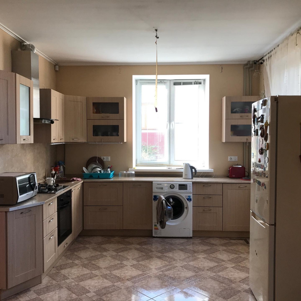 Дизайн кухни-гостиной