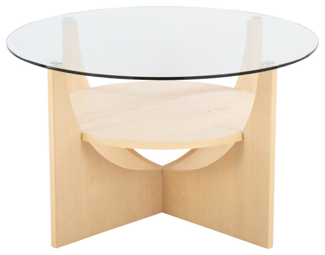 UShaped Coffee Table Transitional Coffee Tables by LumiSource