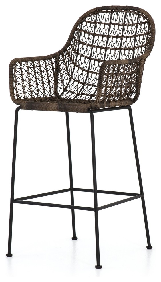 Sovo Dev Bar Stool - Tropical - Bar Stools And Counter ...