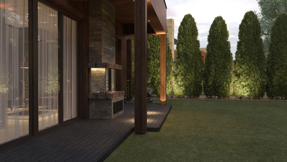 Загородный дом в современном стиле