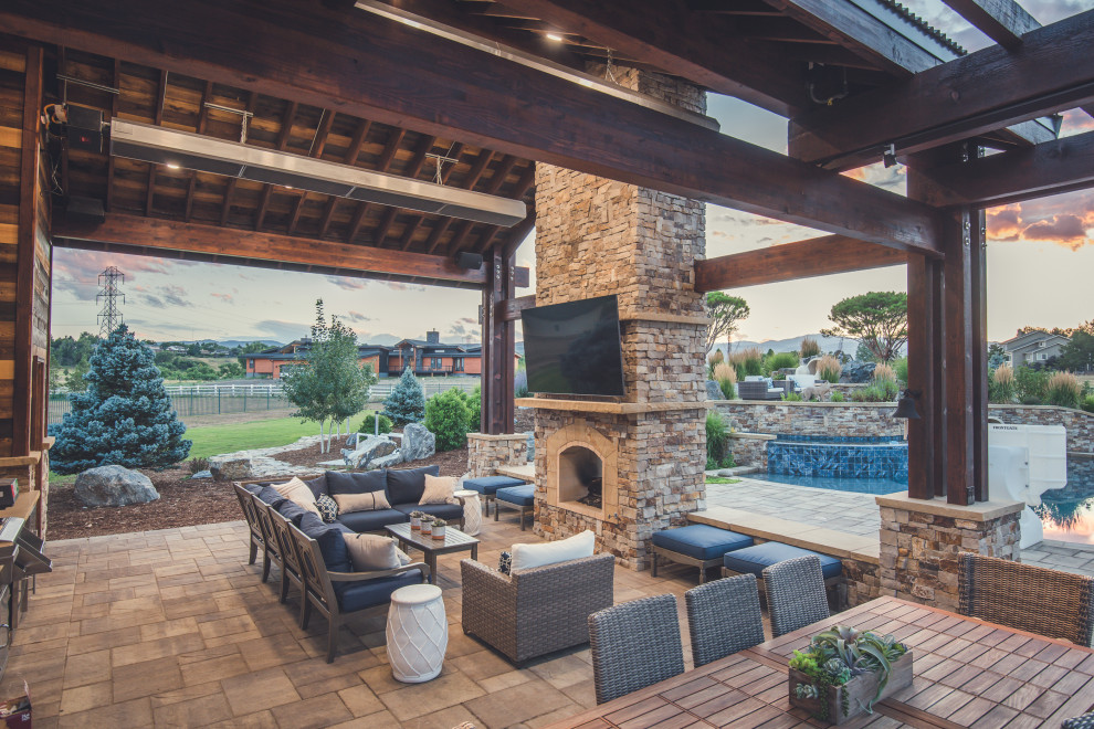 Photo of a country patio in Denver.