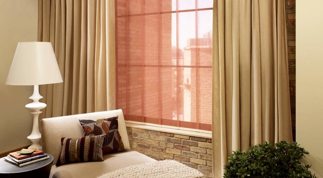 Hunter Douglas Skyline® Gliding Window Panels - Modern - Vertical ...