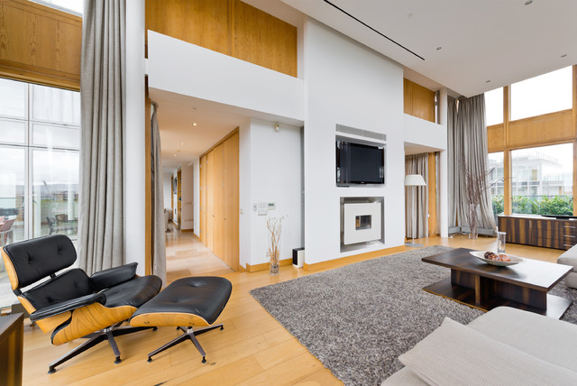 Modern Penthouse contemporary-living-room
