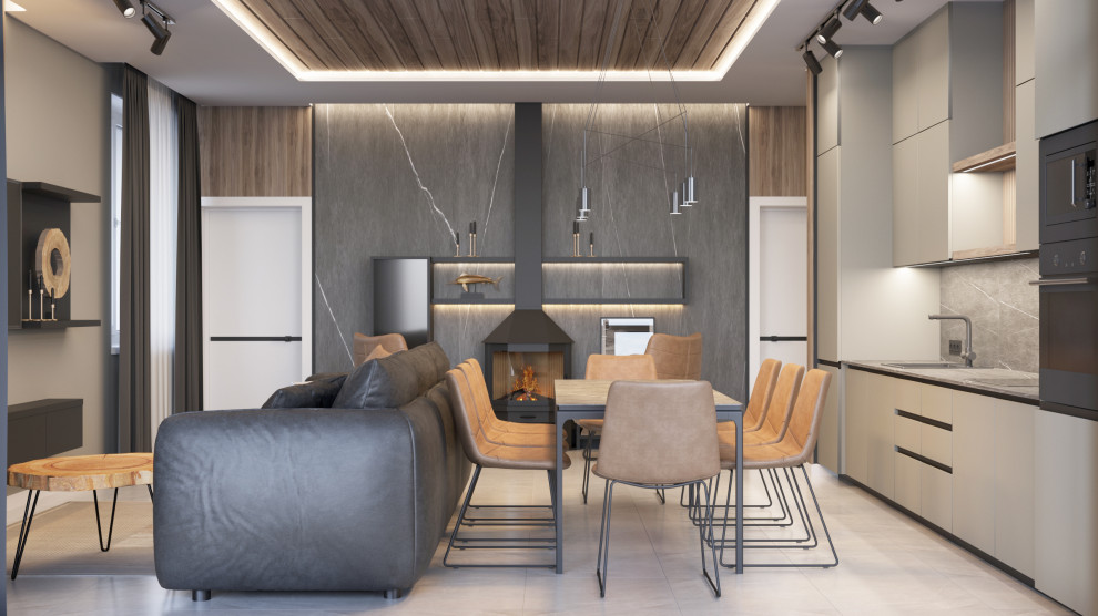 Дизайн проект Интерьера "Калиновка"