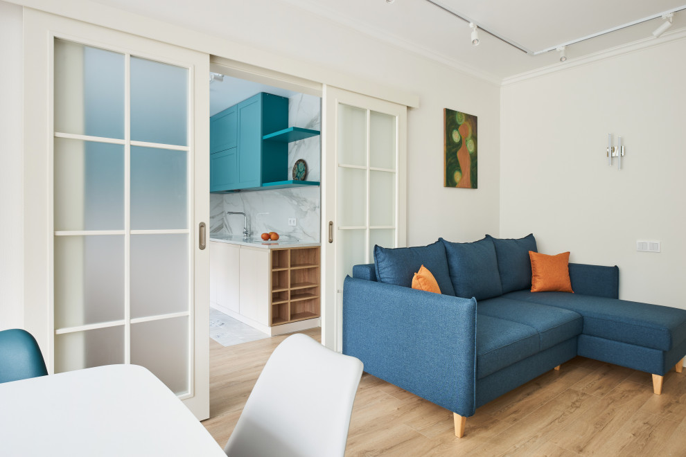 Интерьер трехкомнатной квартиры 83м2 _ ZeLBor