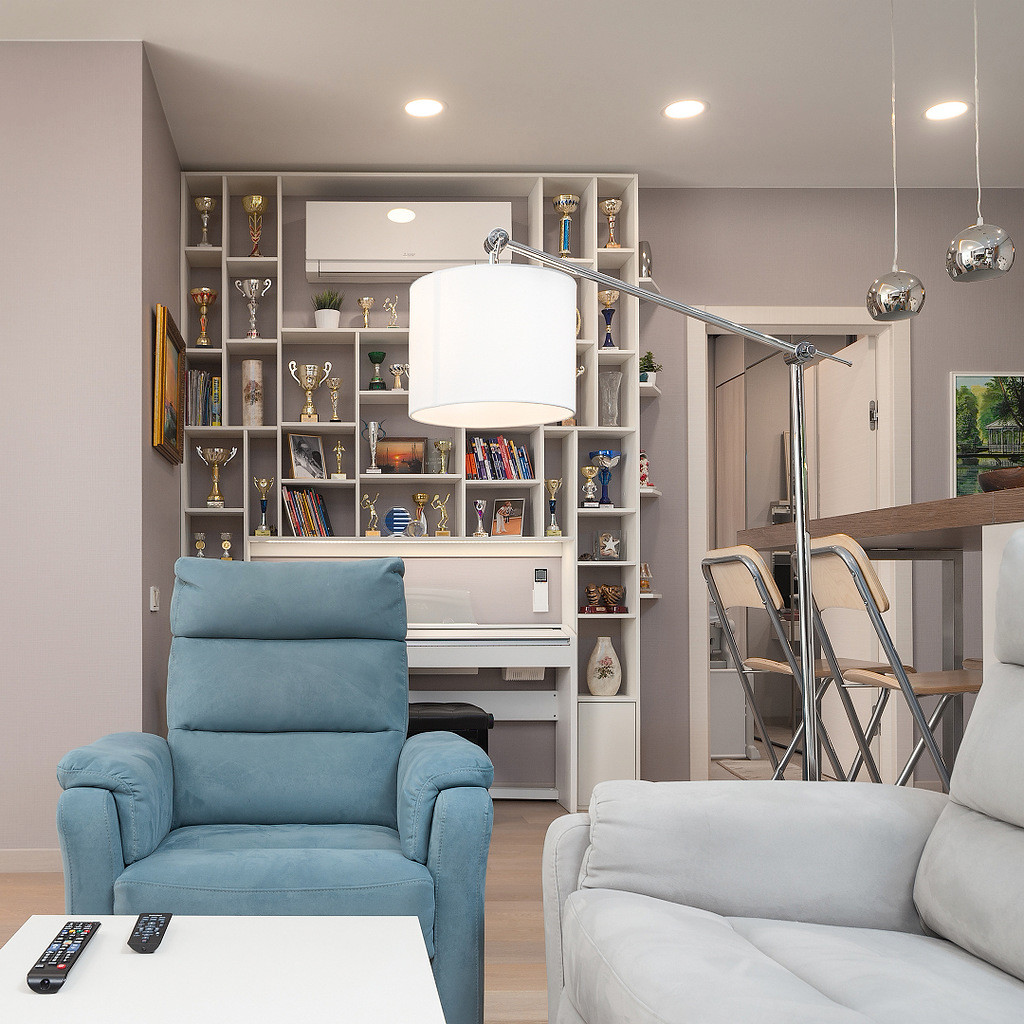 Организация кухни-столовой-гостиной