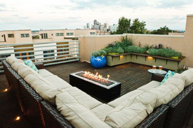 Small Space Makes Big Impact contemporary-terrace