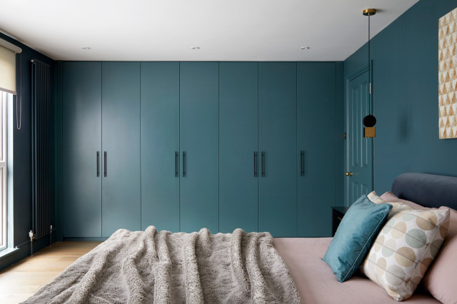 Ealing- full refurbishment eklektisk-sovrum