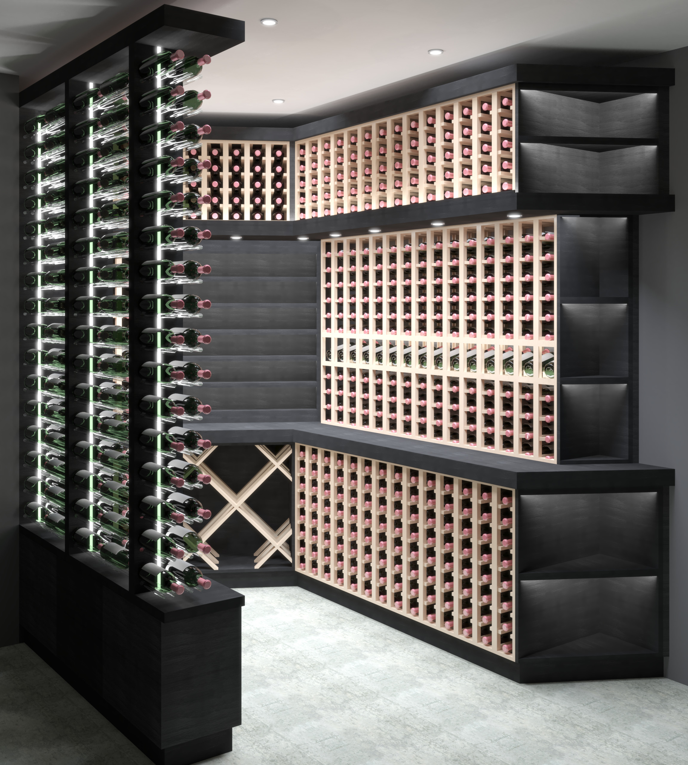 Customized Wine Cellars