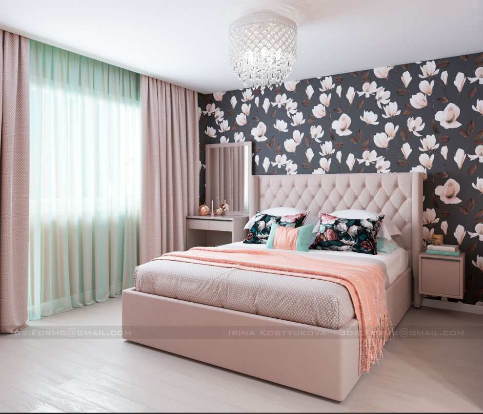 Современный стиль двухкомнатной квартиры в Боровлянах