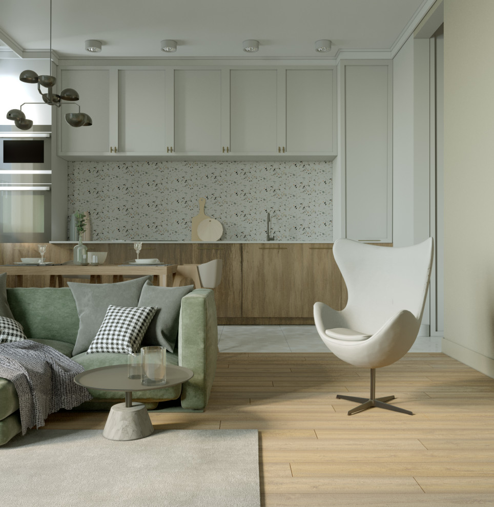 Кухня-гостинная