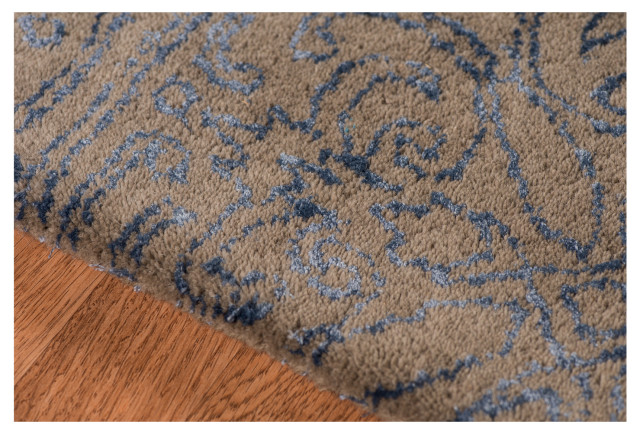 Amer Rugs Serendipity SND-31 Ink Blue Blue Hand-tufted Area Rugs, 2'x3 ...