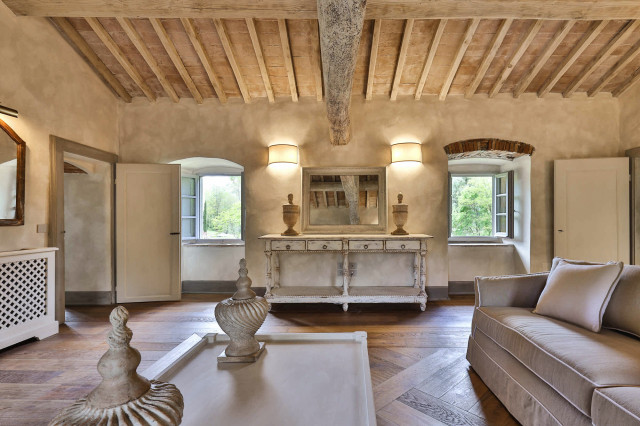 Interior Design Mulino dell'Abate french-country-dagligstue