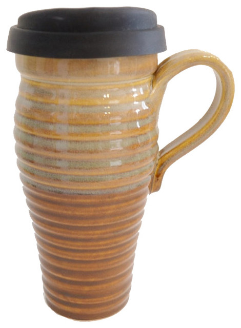 stoneware travel mug