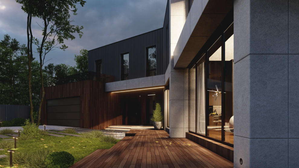 Загородный жилой  дом