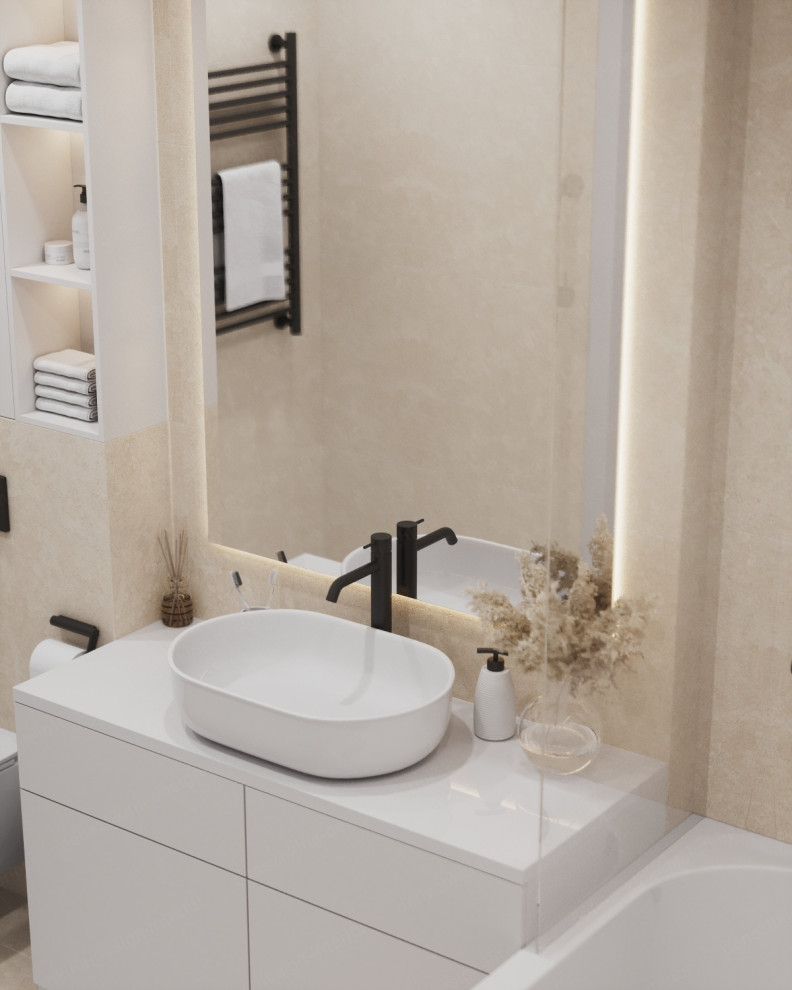 Дизайн проект 3 комнатной квартиры - Красногорск