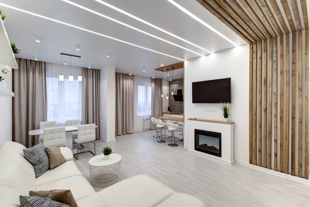 Зона гостиной