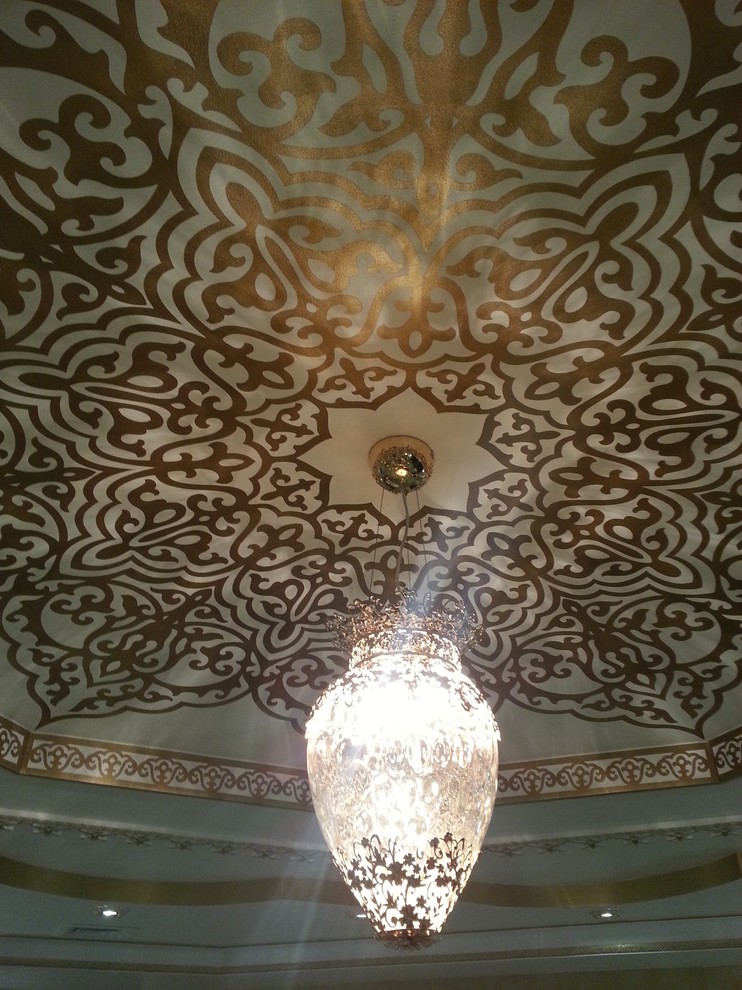 декоративная роспись хаммам в индивидуальном жилом доме