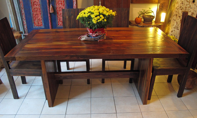 Teak Dining Table, 36" x 72" x 2" thick