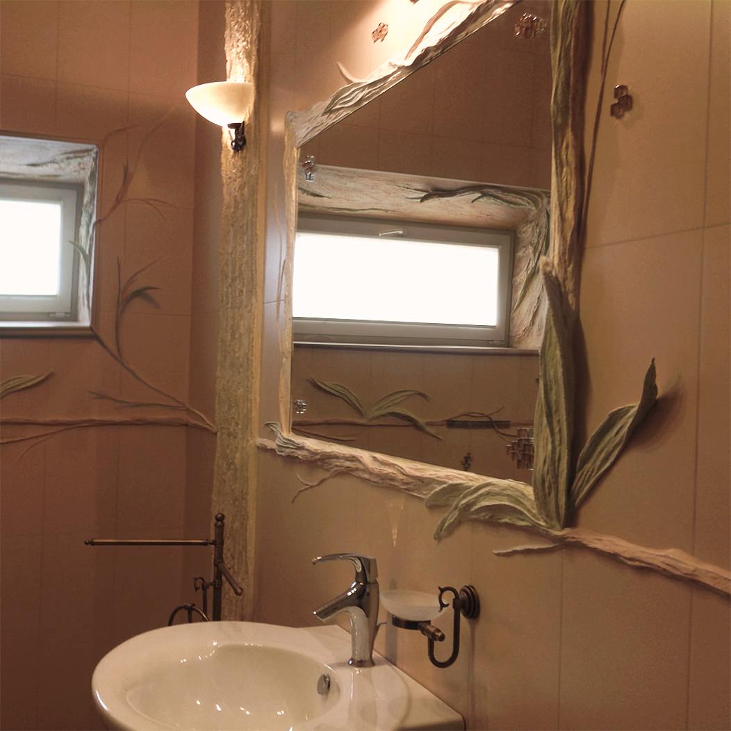 Гостевая ванная комната "Японский сад"