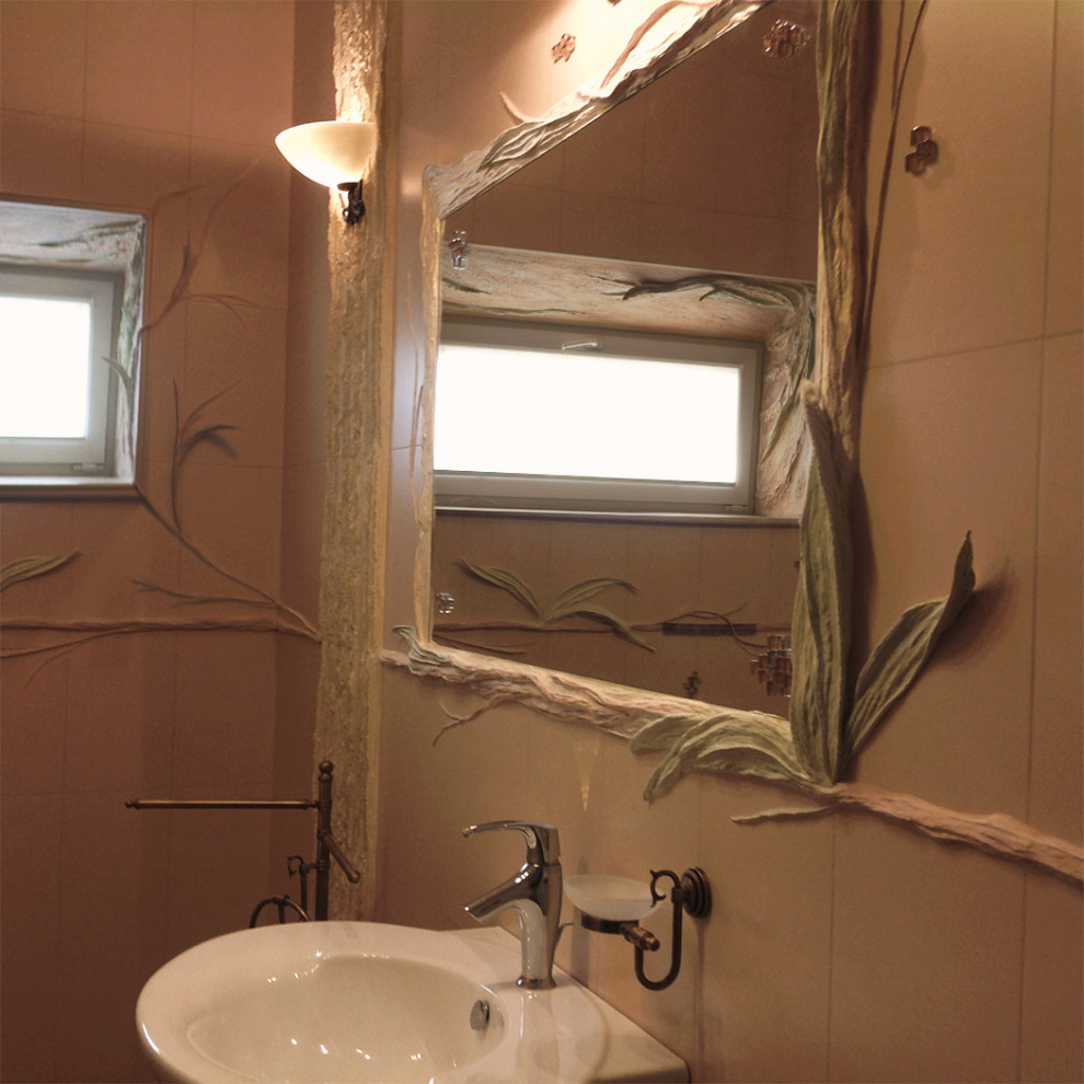 Гостевая ванная комната "Японский сад"