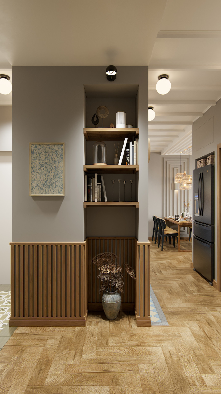 Скрытый электрощиток