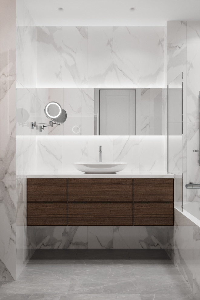 Дизайн трехкомнатной квартиры 100 кв. метров в Москве