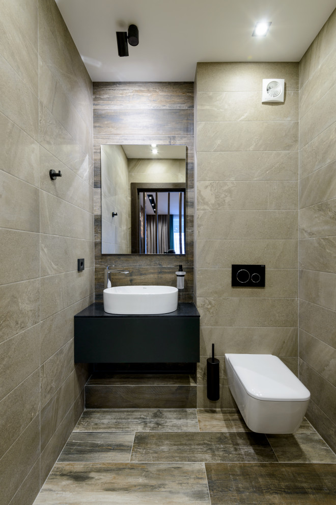 Интерьер квартиры в стиле LOFT в ЖК Квартал «На Декабристов» 90 м^2