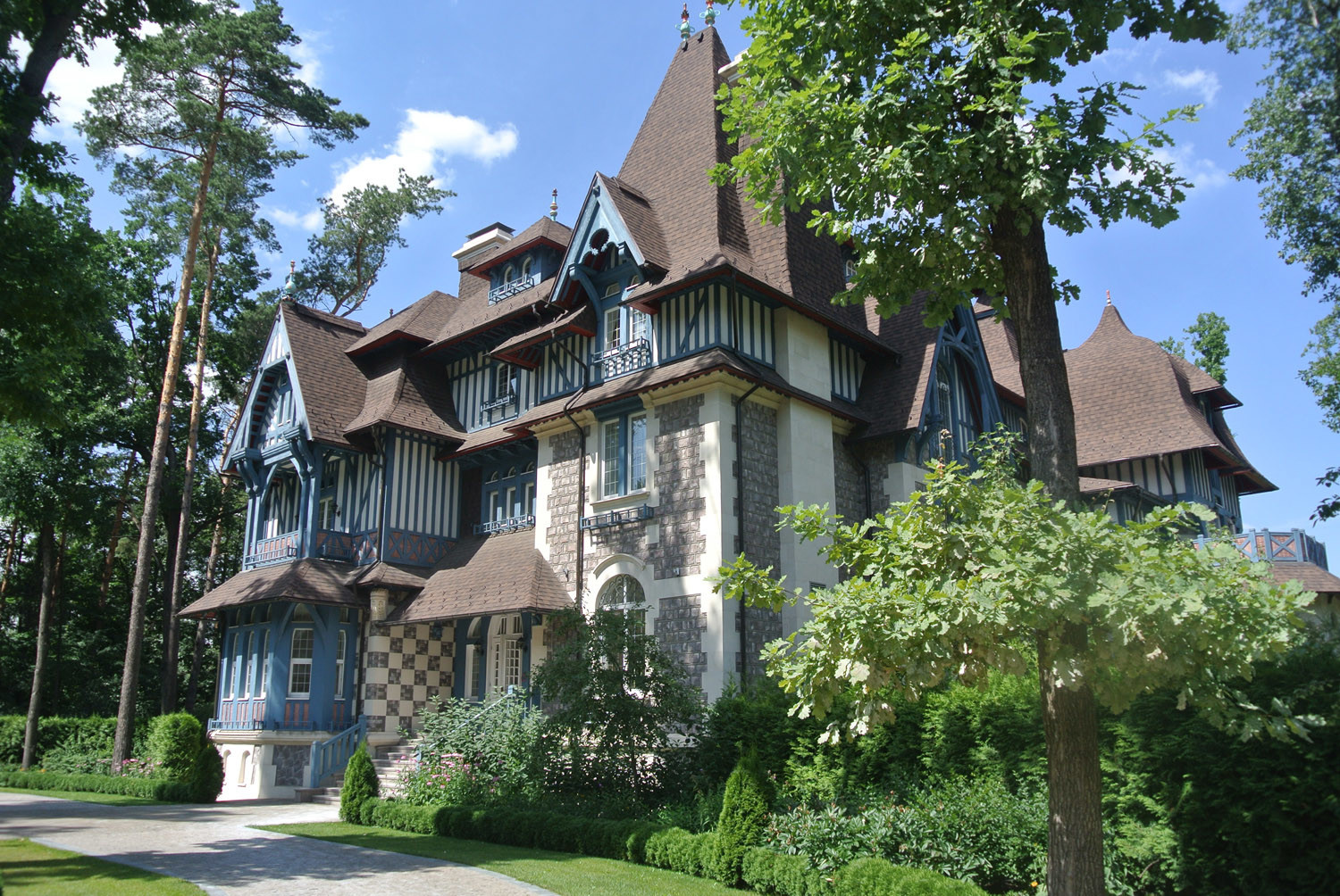 Частный дом в поселке Довиль