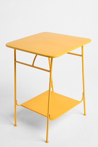 Factory Side Table, Yellow