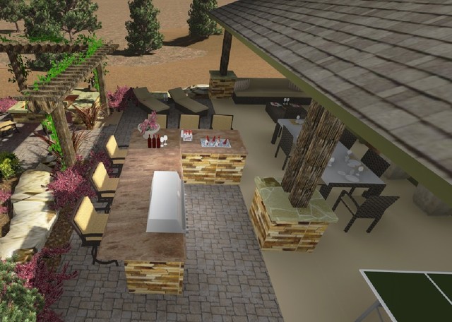 Loriville Shadow Valley rustic-rendering
