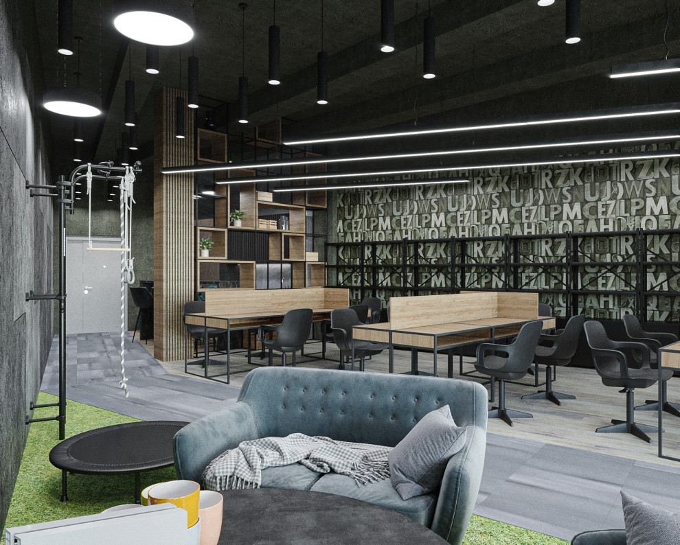 Дизайн проект офиса франчази Додо Пицца в Спб.