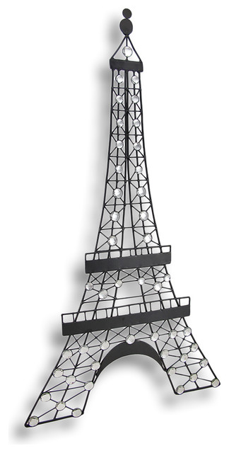 Eiffel Tower Wall Decor black metal decorative eiffel tower wall art hanging - traditional Eiffel Tower Wall Decor black metal decorative eiffel tower wall art hanging - traditional