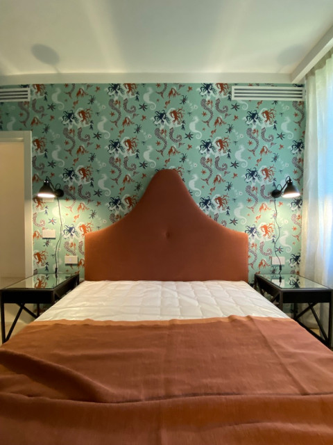 Appartamento a Rapallo modern-schlafzimmer