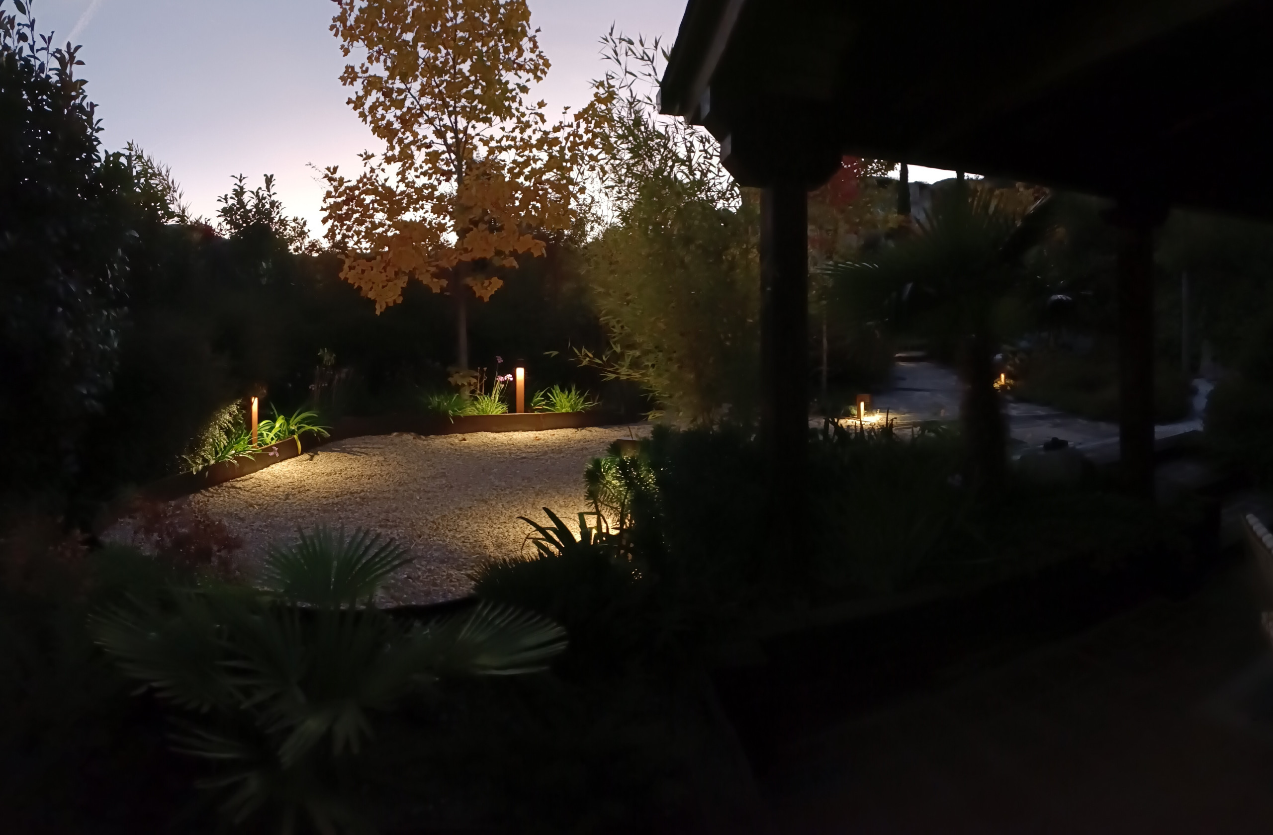 Jardín en la Sierra Norte