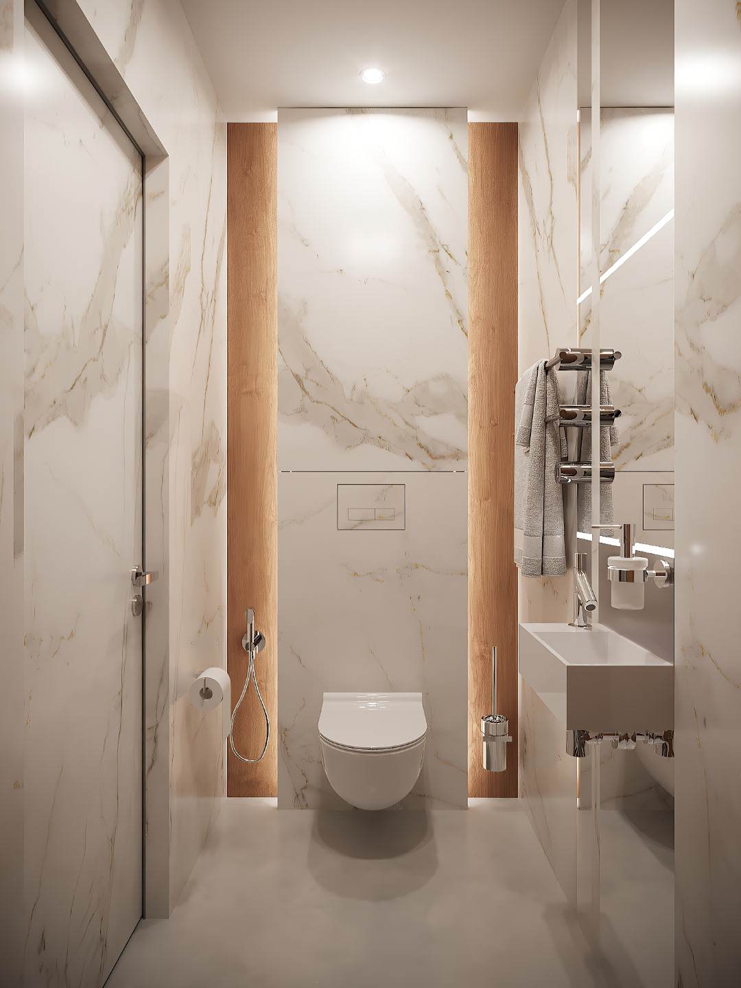 Квартира для молодого человека в современном стиле.