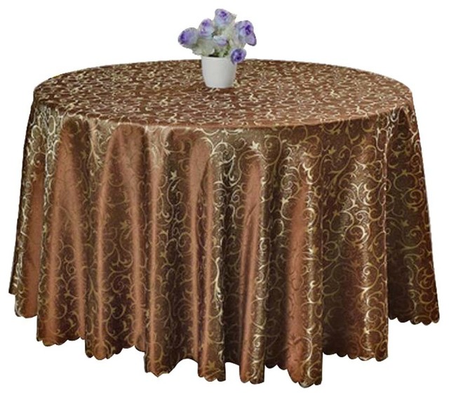 Round Banquet Table Cloths Coffee, Round Coffee Table Cloths
