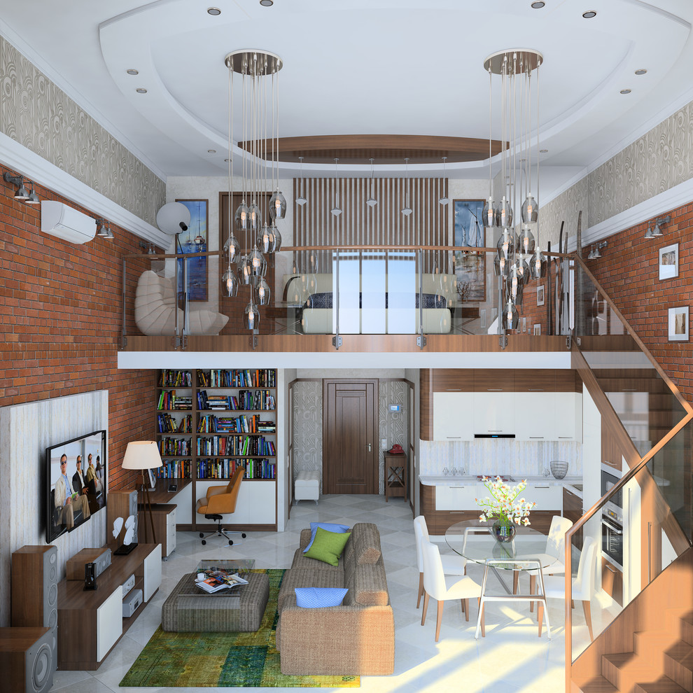 Однушка в 2 уровня