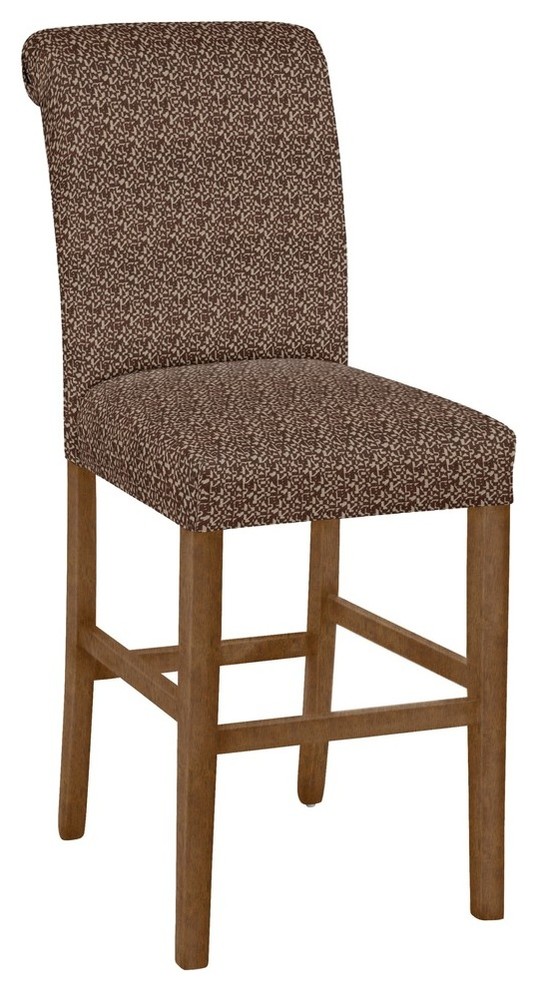Modern Hekman Woodmark Adrienne Bar Stool Transitional Bar Stools