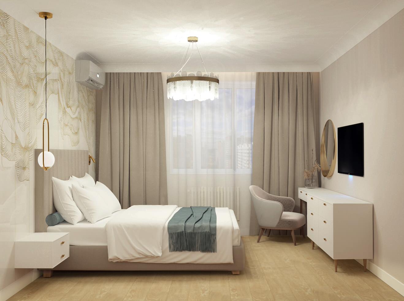 Светлая квартира в Орехово