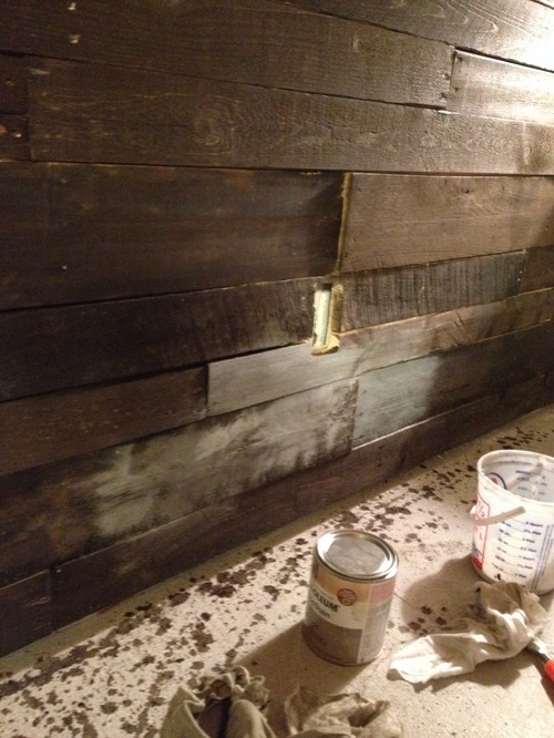 How To Whitewash Stained Wood Walls Credainatcon Com Wood Wall Stain Too Dark
