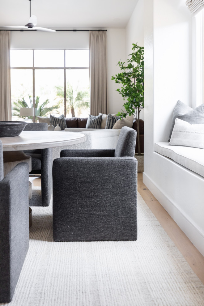 Dining room - modern dining room idea in Phoenix
