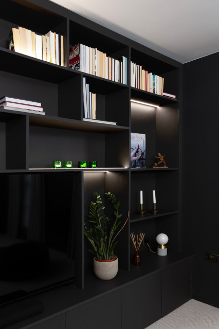 Belsize Park Media Case Study modern-vardagsrum
