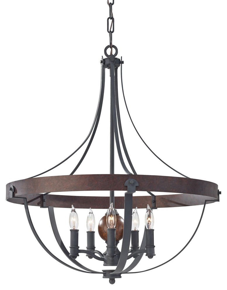 Murray Feiss MRF-F2794-5AF-CBA Alston Traditional Chandelier