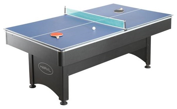 Harvil 7' Pool Table with Table Tennis