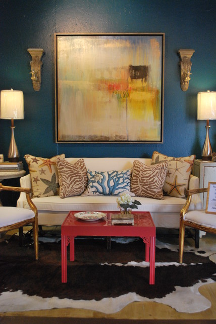 Mad for Galapagos Turquoise eclectique-salon