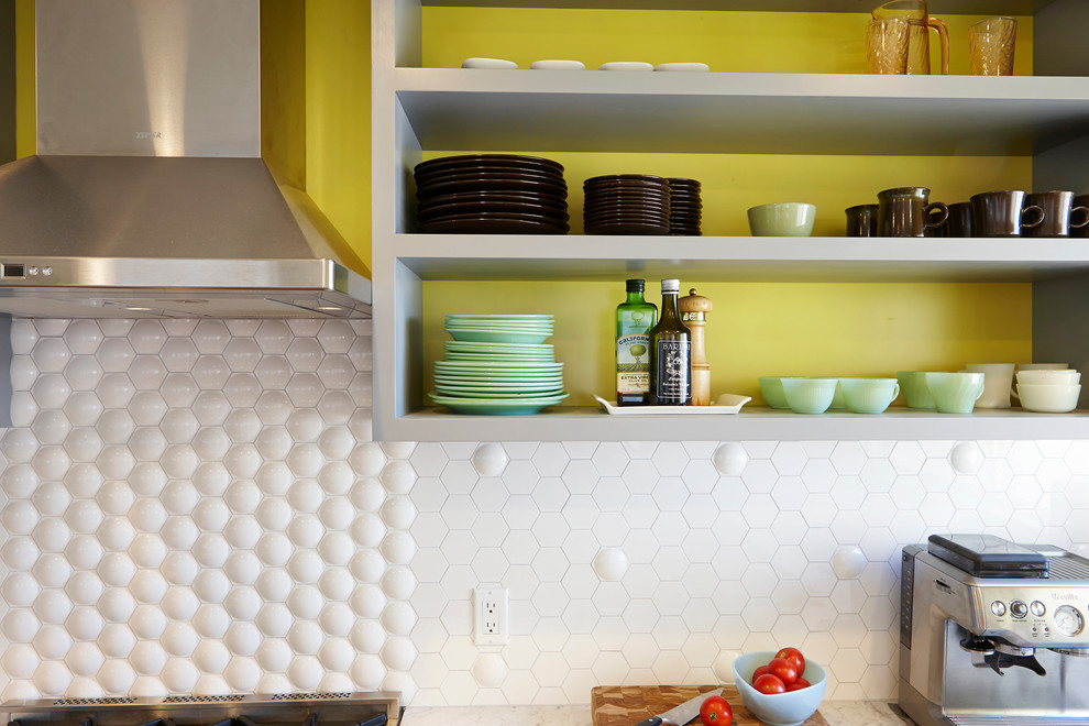 Design ideas for a contemporary kitchen in San Francisco.