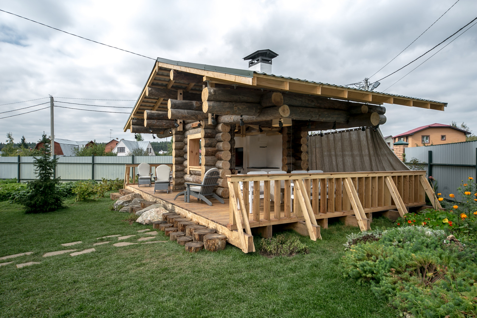 Парящий сруб