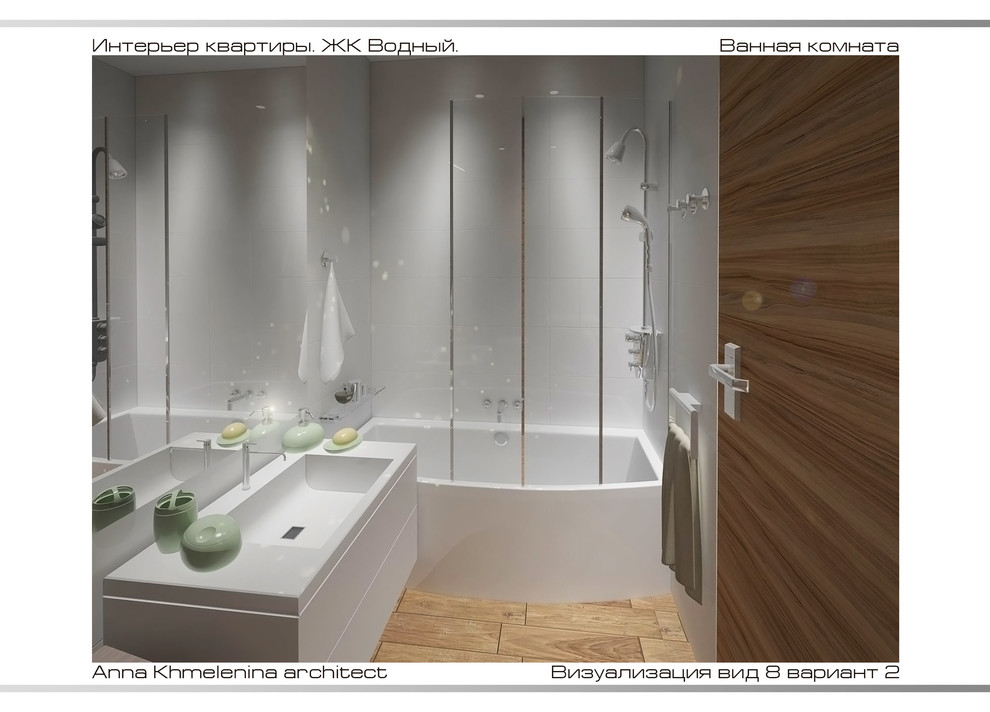 Квартира в ЖК Водный в стиле скандинавский минимализм