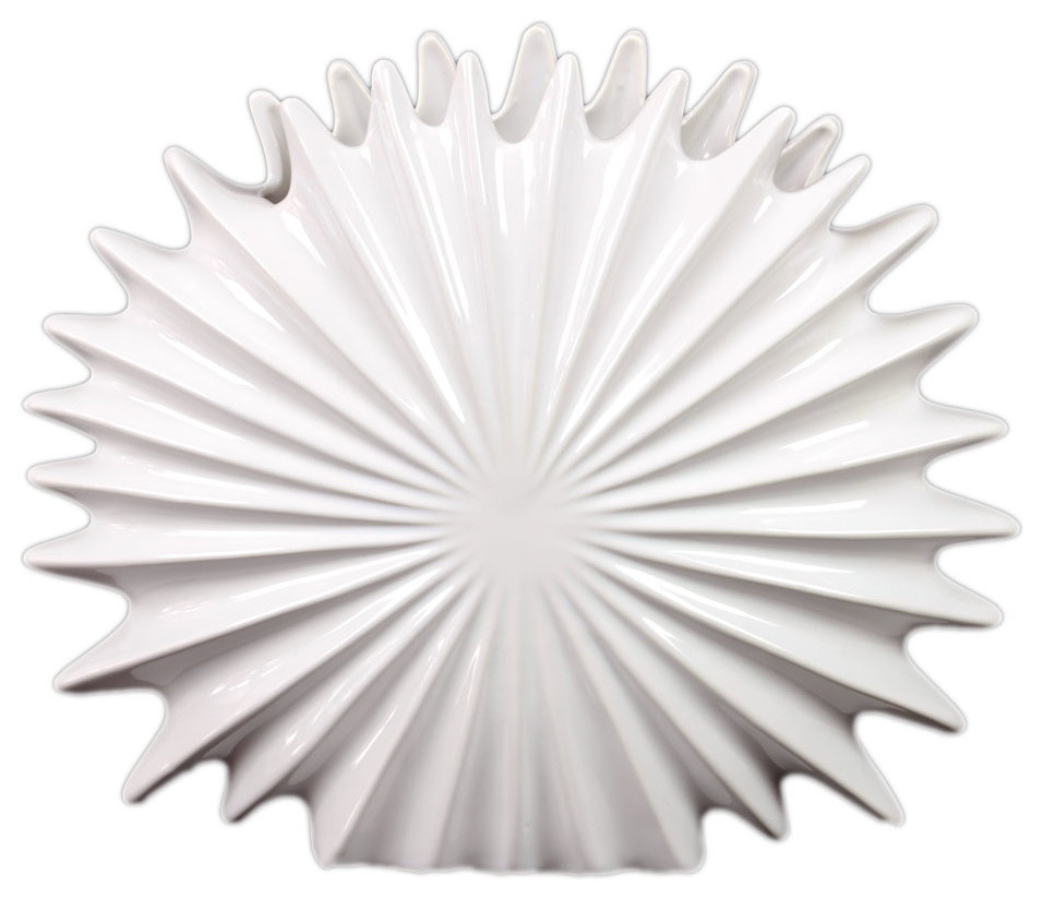 Ceramic White Seashell